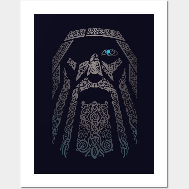 ODIN Wall Art by RAIDHO